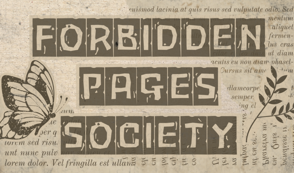 banner image for forbidden pages society