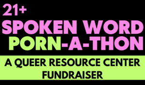 banner image for spoke word porn a thon
